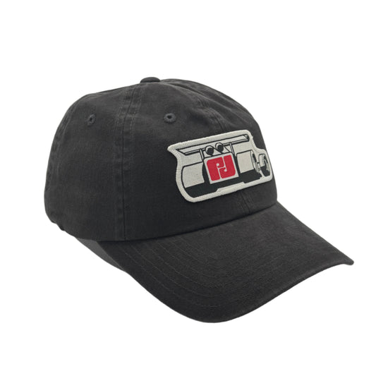 Unstructured Dad Hat with Vintage Parnelli Jones Racing Patch