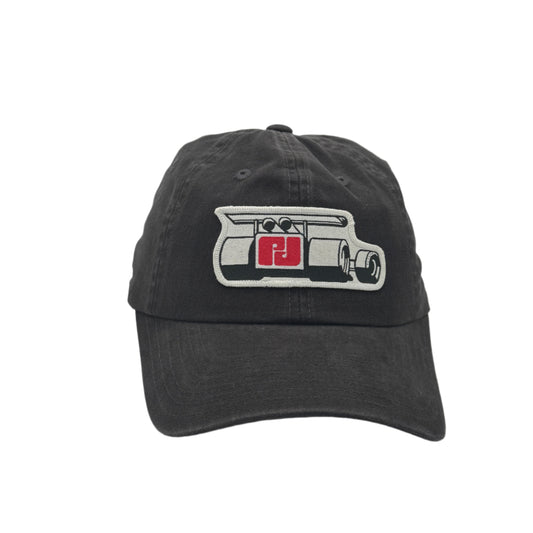 Unstructured Dad Hat with Vintage Parnelli Jones Racing Patch