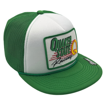 Vintage-Style Quaker State Racing Patch Trucker Hat