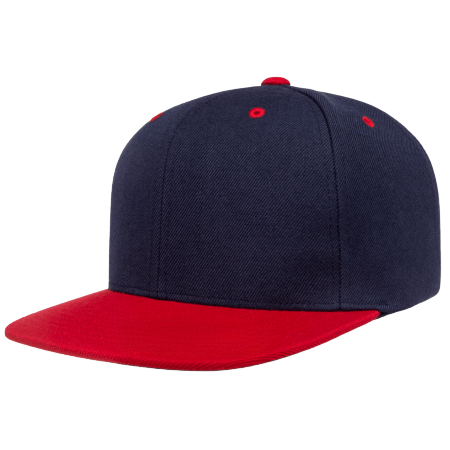 6-Panel High-Profile Snapback Pro-Style Wool Blend Hat