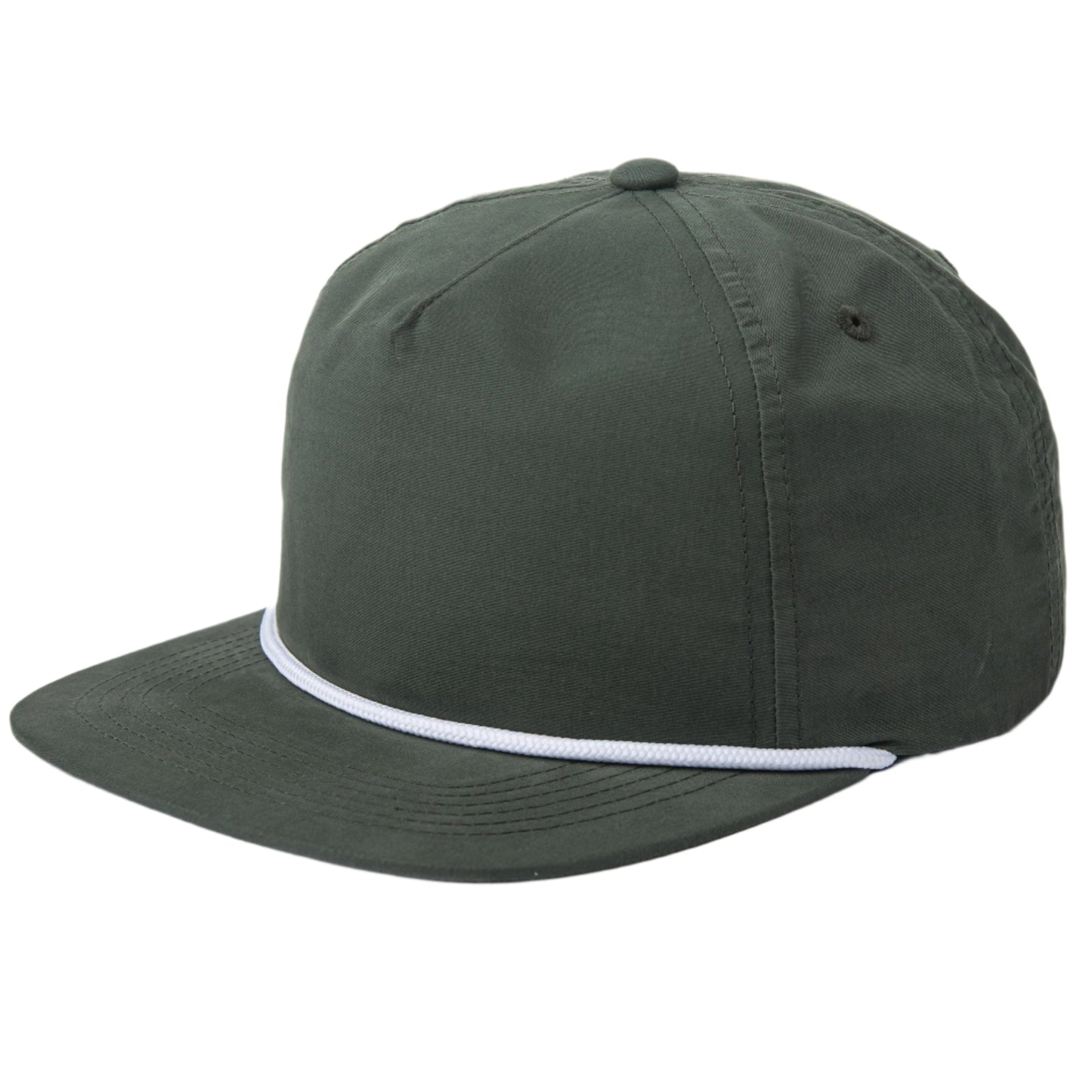 5-Panel Low-Profile Snapback Rope Hat