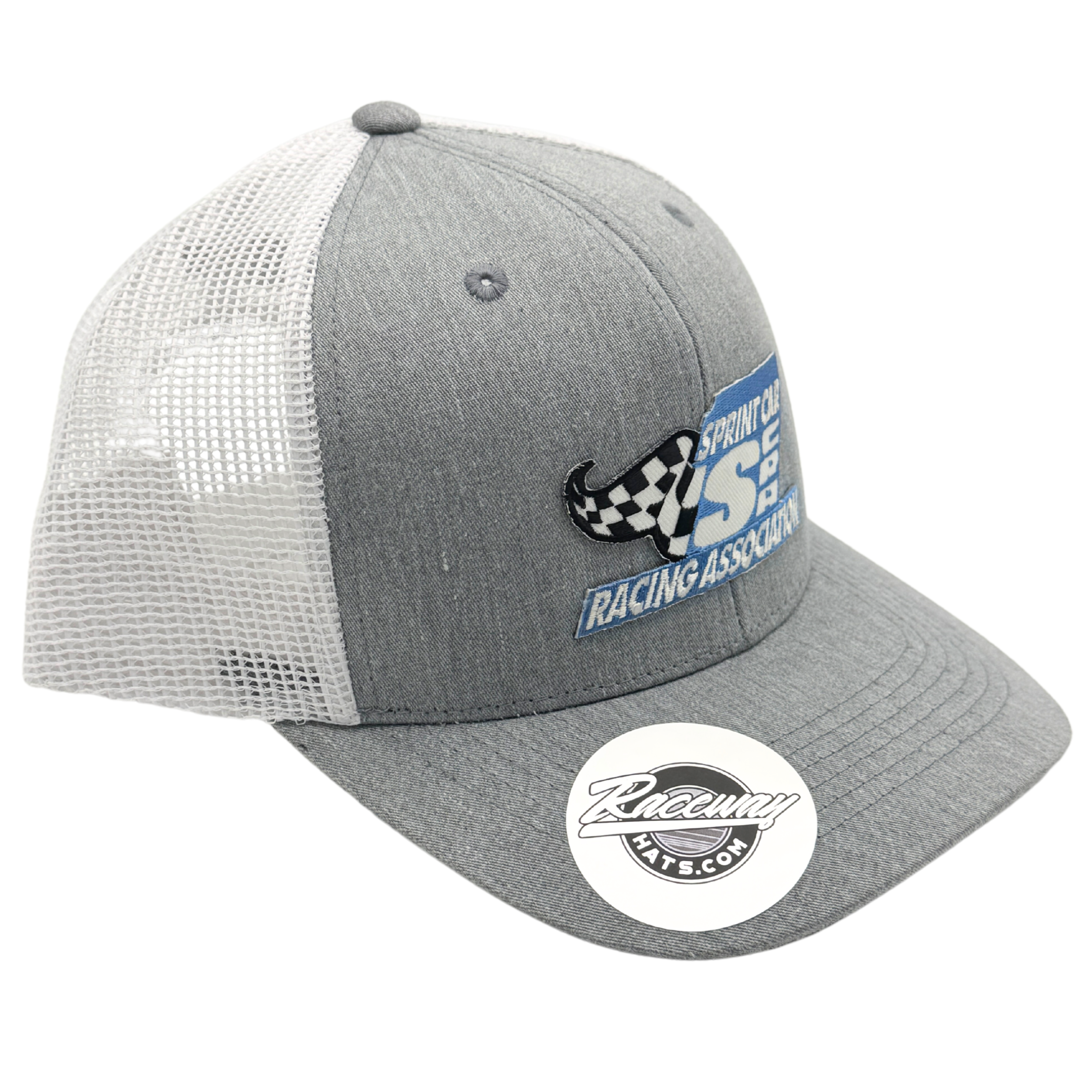 Retro Racing Hat Vintage Sprint Car Racing Association Patch Trucker Hat – RacewayHats