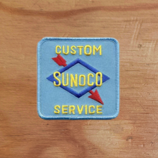 Vintage Style Sunoco Custom Service Patch