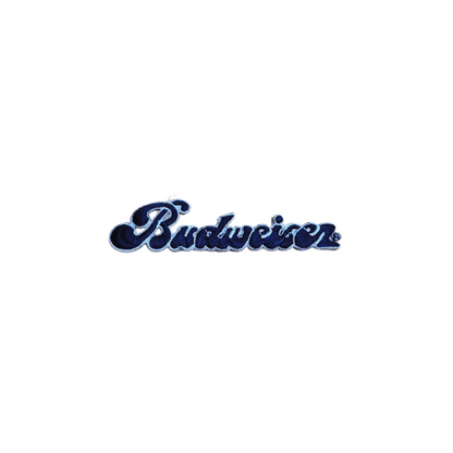 Vintage Script Budweiser Beer Patches