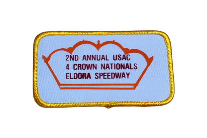 Vintage 1982 Eldora Speedway 2nd Annual USAC 4 Crown Nationals