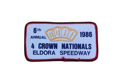 Vintage 1986 Eldora Speedway 6th Annual 4 Crown Nationals