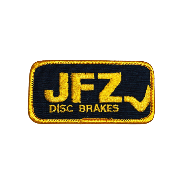 Vintage JFZ Disc Brakes Patch