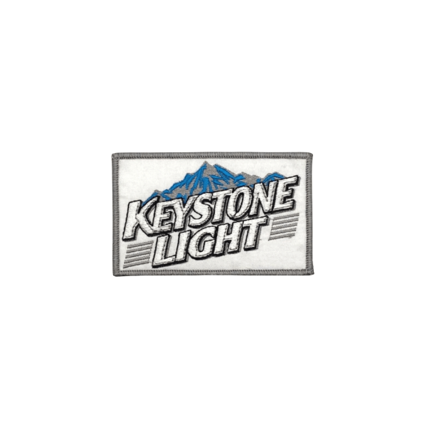 Vintage-Style Keystone Light Beer Patch