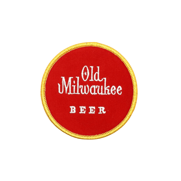 Vintage-Style Old Milwaukee Beer Patch