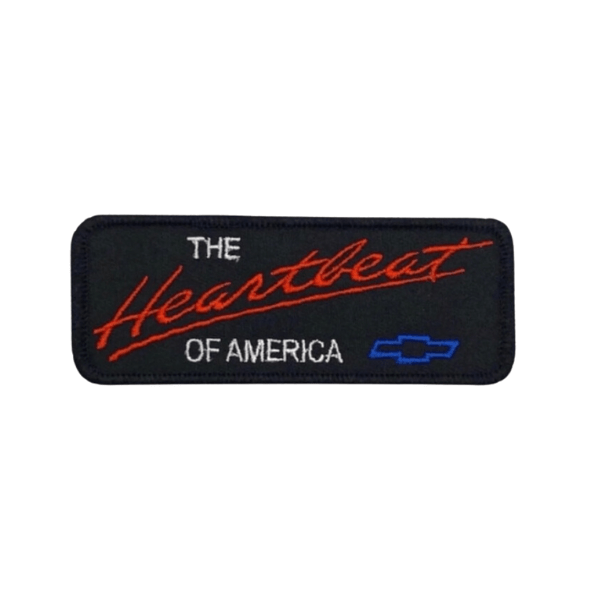 Vintage-Style Chevy "Heartbeat" Patch