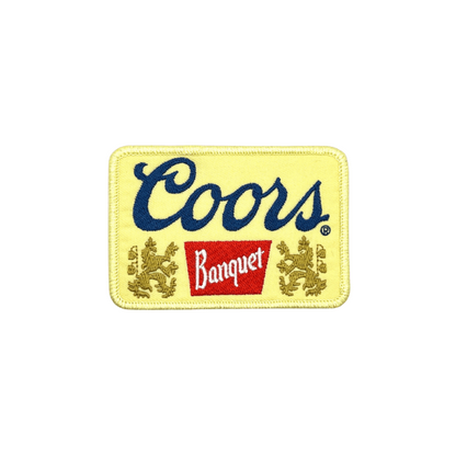 Vintage-Style Coors Banquet Beer Patch