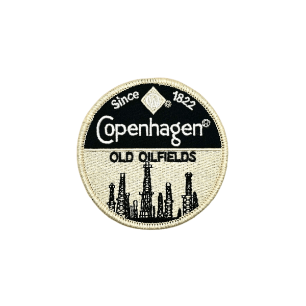 Vintage-Style Copenhagen Tobacco Old Oilfields Patch