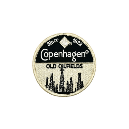 Vintage-Style Copenhagen Tobacco Old Oilfields Patch