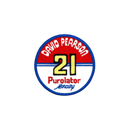 Vintage-Style David Pearson Wood Brothers Racing Patch