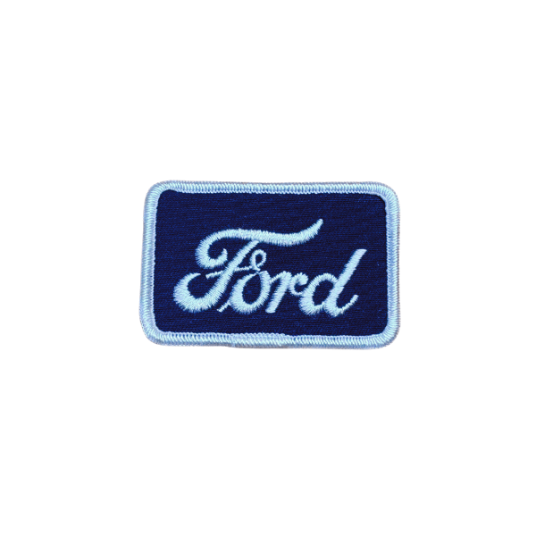 Vintage-Style Square Ford Patch