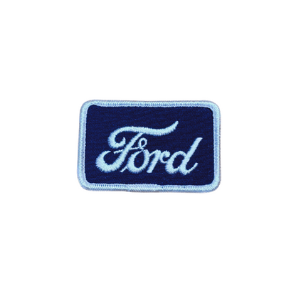 Vintage-Style Square Ford Patch
