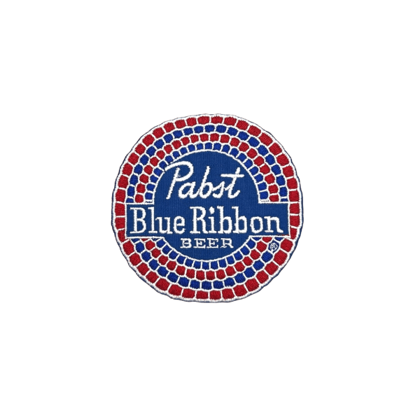 Vintage-Style Pabst Blue Ribbon Beer Patch