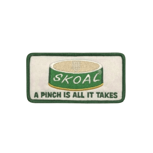 Vintage-Style Skoal Tobacco Pinch Patch
