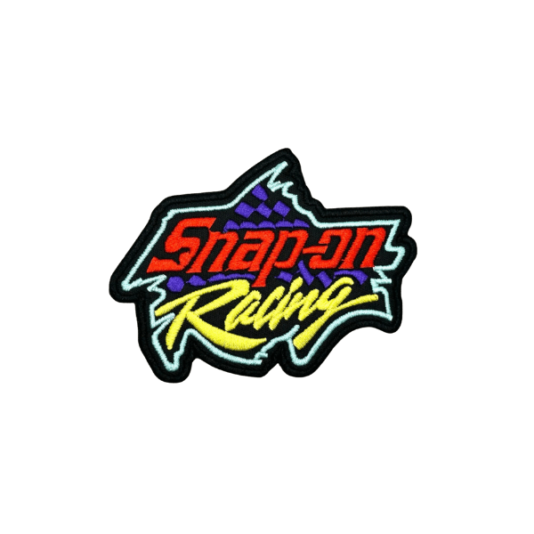 Vintage-Style Snap-On Racing Patch