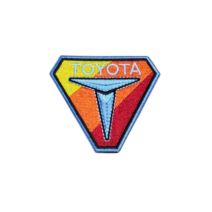 Vintage-Style Toyota "T" Badge Patch