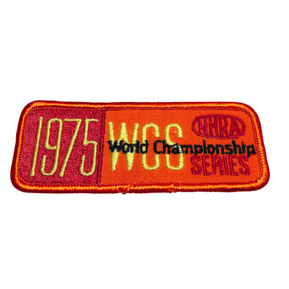 Vintage 1975 NHRA World Championship Series Patch
