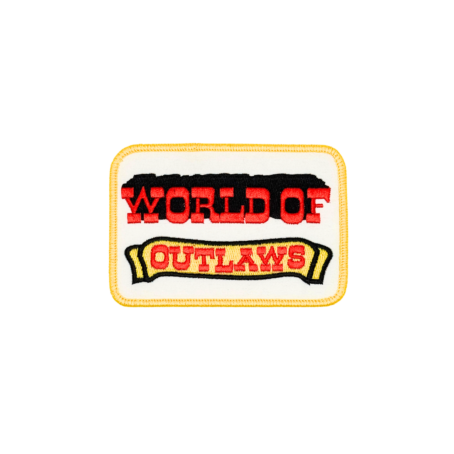 Vintage-Style World of Outlaws Patch