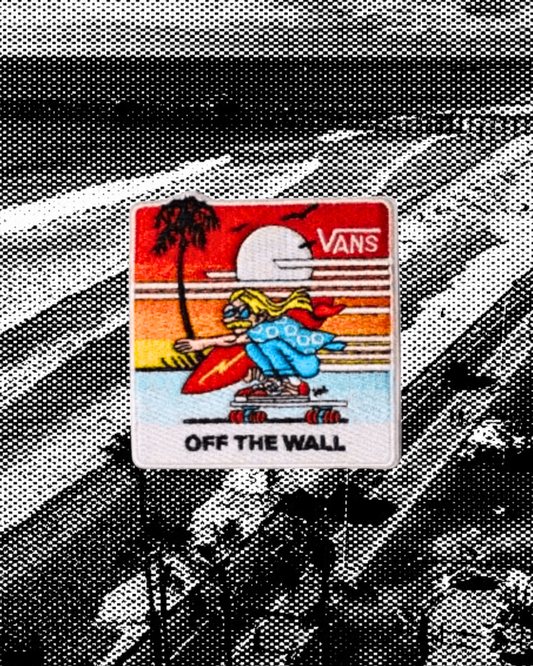 Vintage Style Vans Shoes Patch