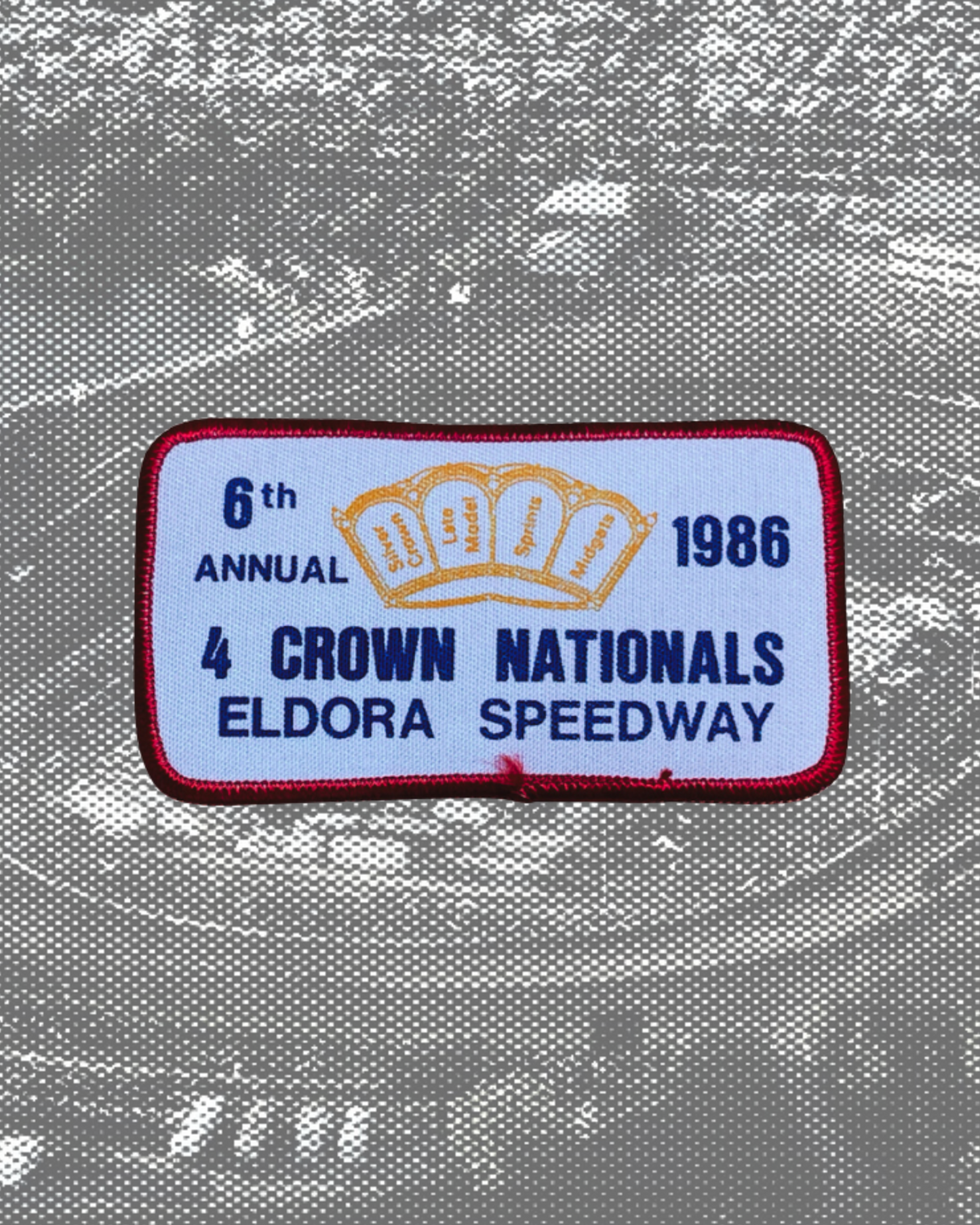 Vintage 1986 Eldora Speedway 6th Annual 4 Crown Nationals