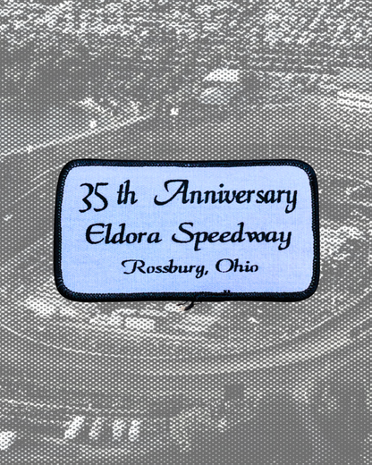 Vintage 1989 Eldora Speedway 35th Anniversary Patch