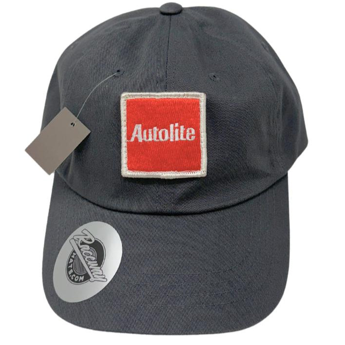 Vintage Autolite Patch Stitched onto New Yupoong 6245CM Classic Dad Hat