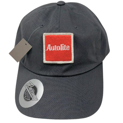 Vintage Autolite Patch Stitched onto New Yupoong 6245CM Classic Dad Hat
