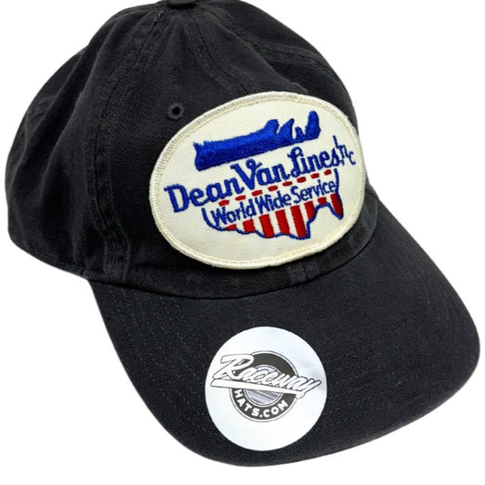 Readymade Vintage Dean Van Lines Patch on New Richardson 320 Washed Chino Hat