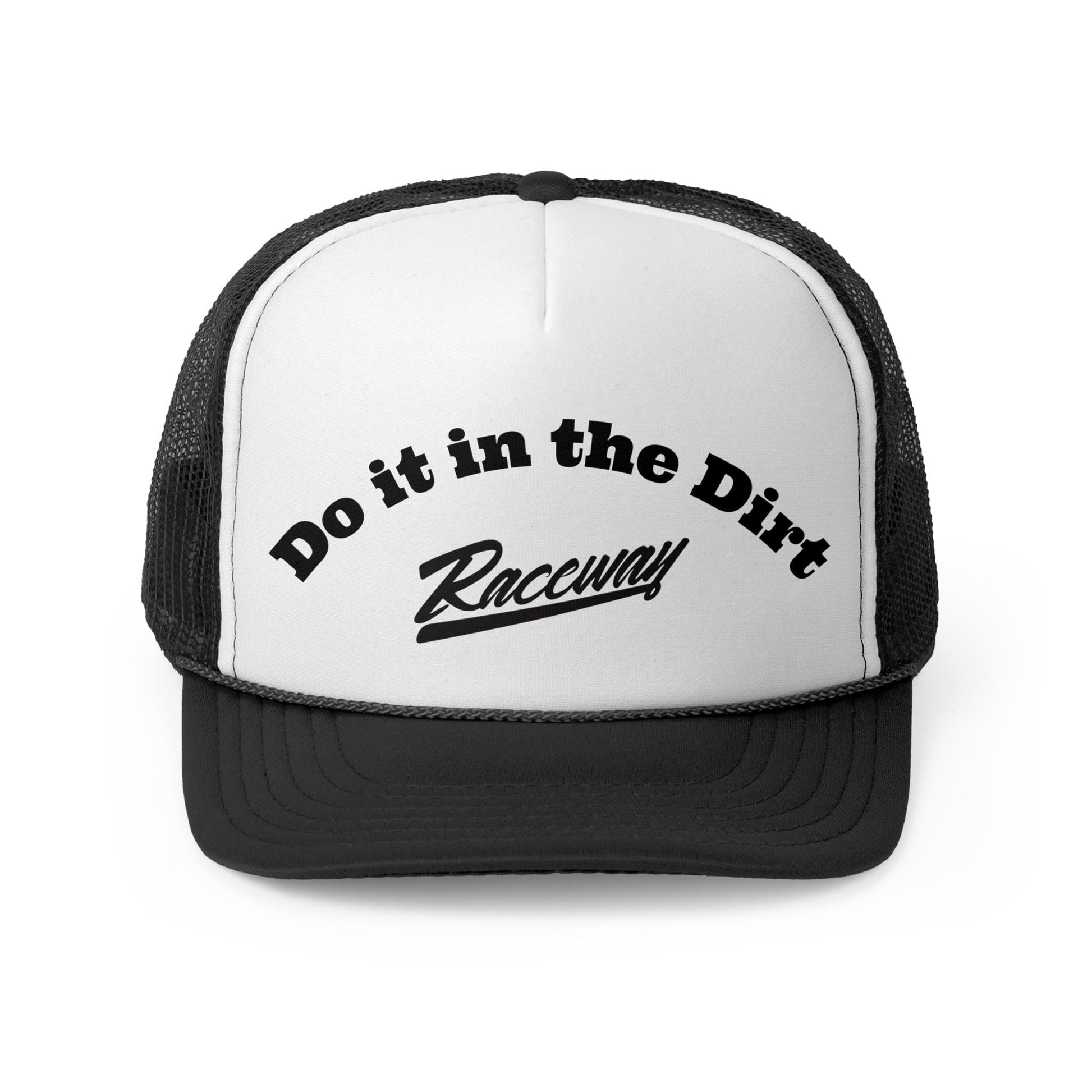 Raceway Hats 5-Panel Foam Do it in the Dirt Trucker Hat