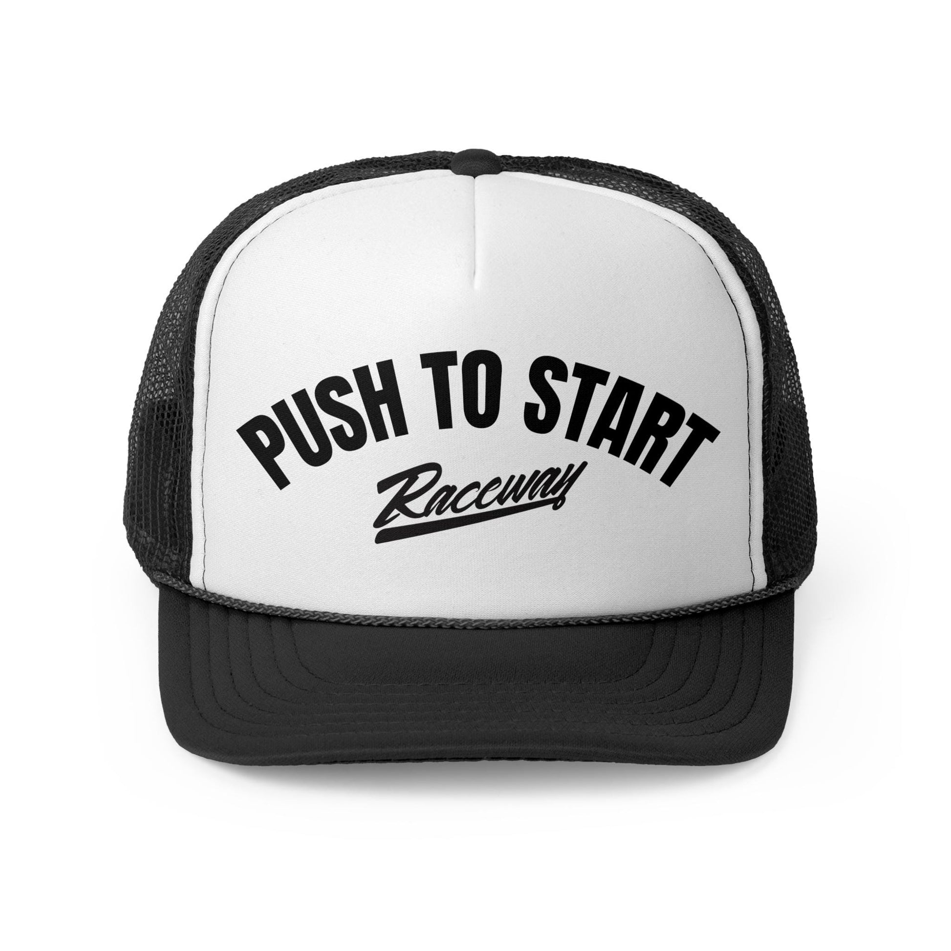 Raceway Hats 5-Panel Push To Start Foam Trucker Hat