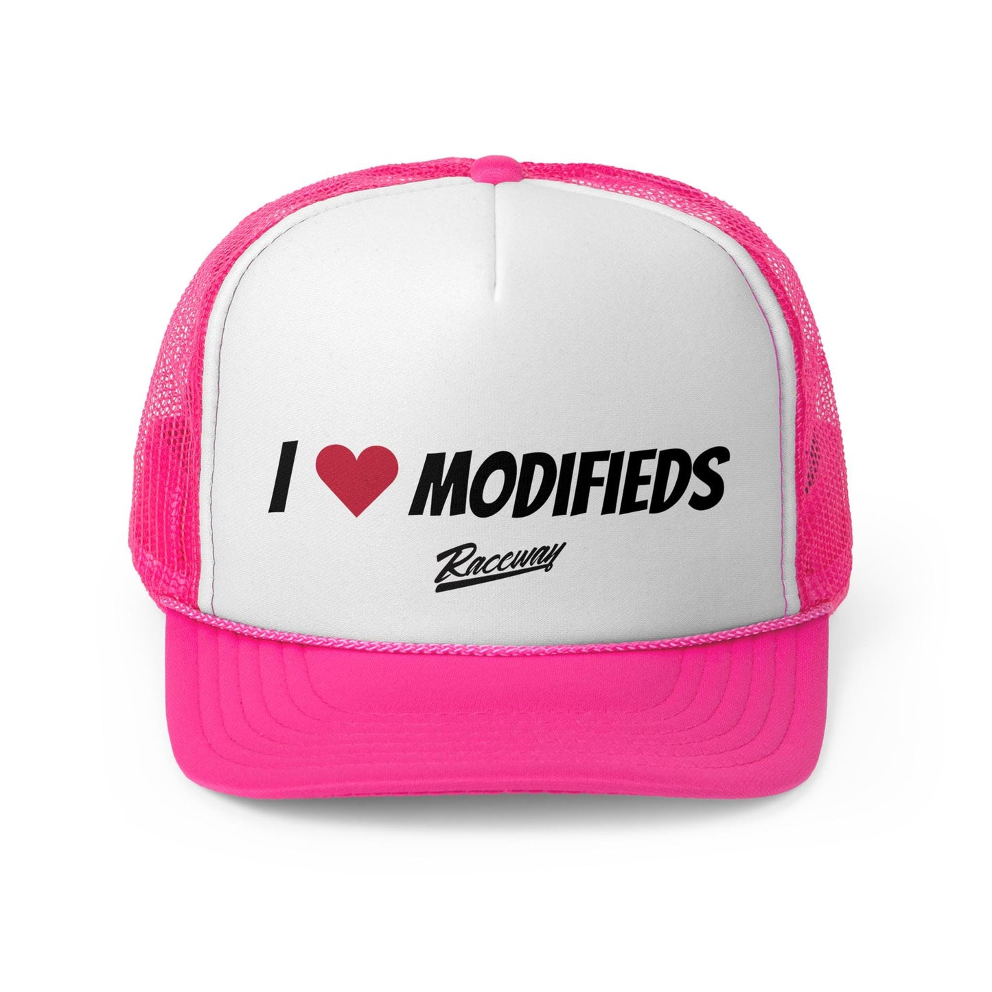 Raceway Hats 5-Panel Foam I Love Modifieds Trucker Hat