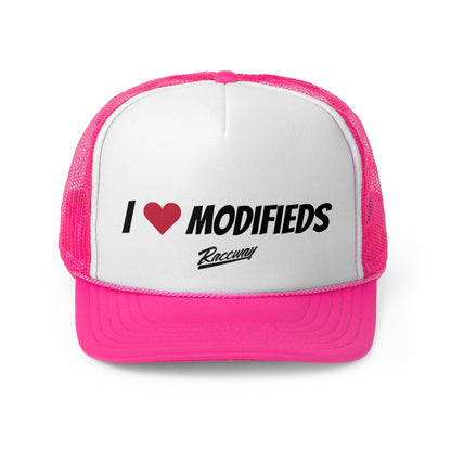 Raceway Hats 5-Panel Foam I Love Modifieds Trucker Hat
