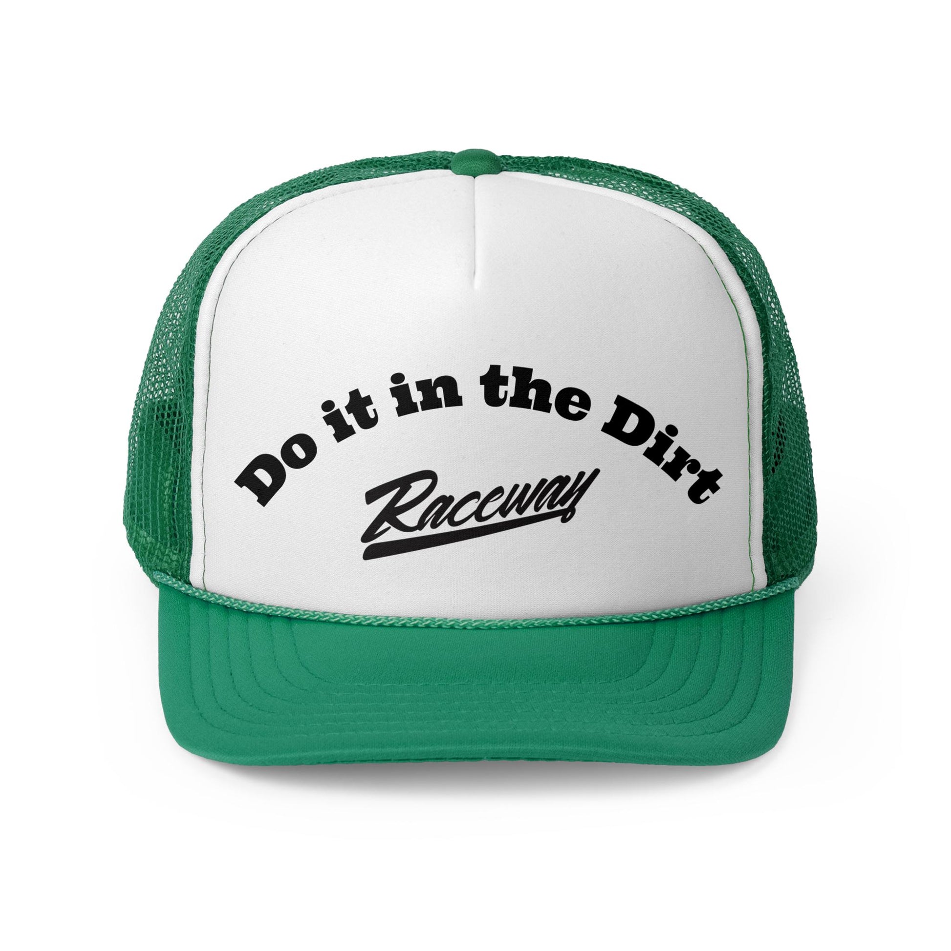 Raceway Hats 5-Panel Foam Do it in the Dirt Trucker Hat