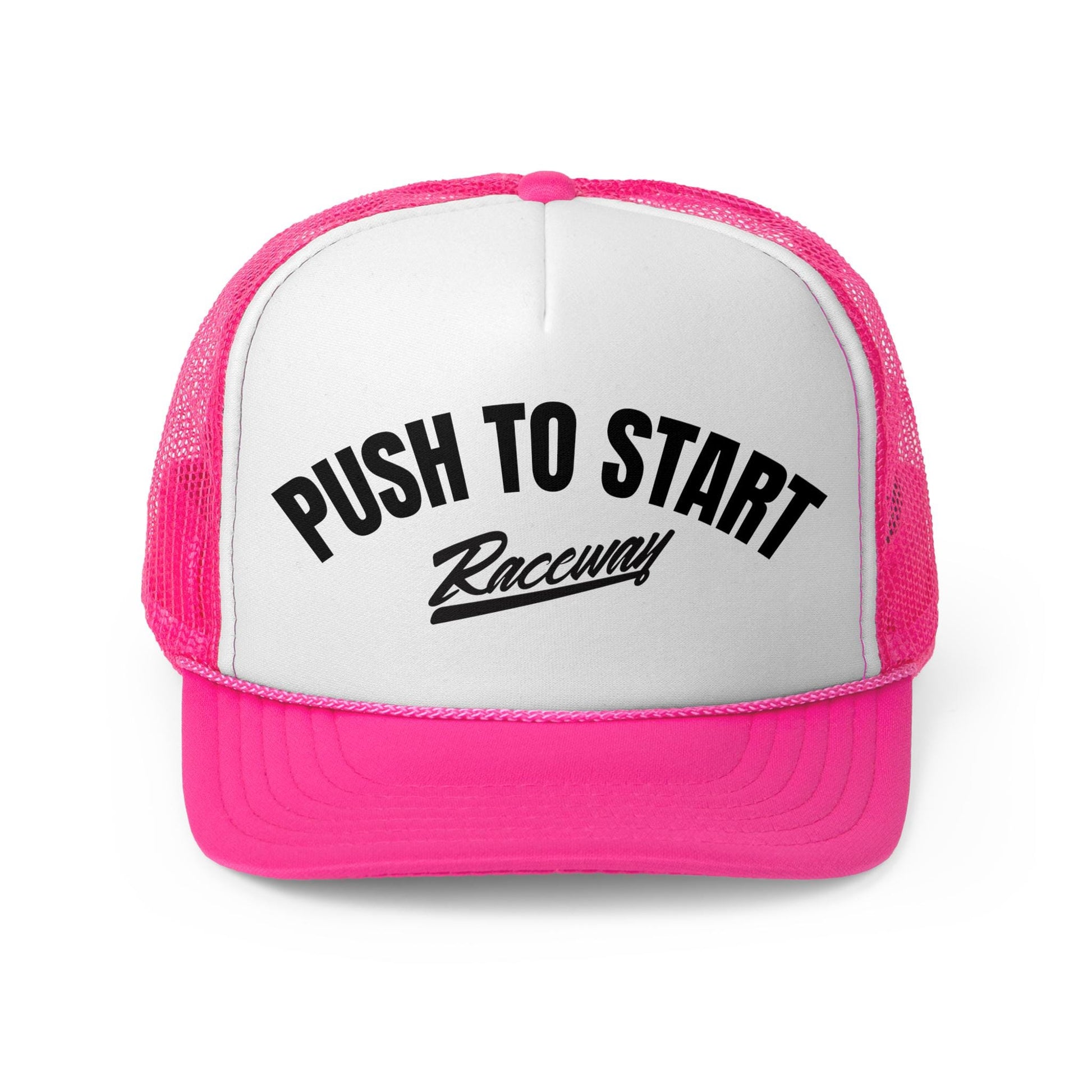 Raceway Hats 5-Panel Push To Start Foam Trucker Hat
