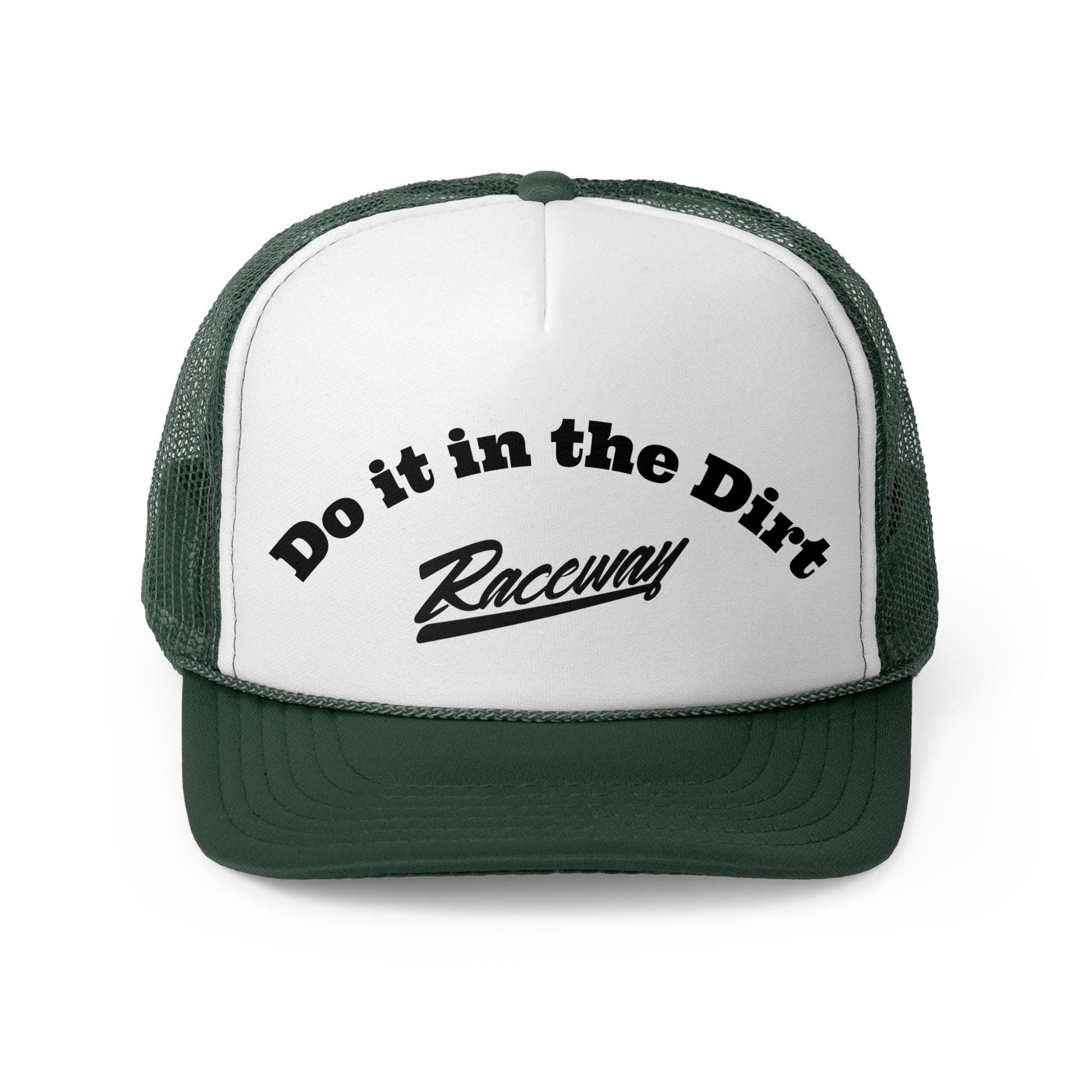 Raceway Hats 5-Panel Foam Do it in the Dirt Trucker Hat