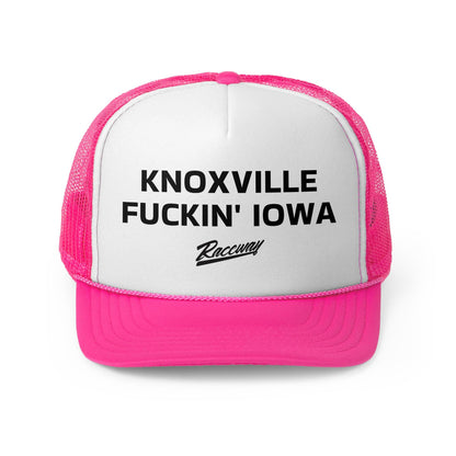 Raceway Hats 5-Panel Foam Knoxville Fuckin' Iowa Trucker Hat