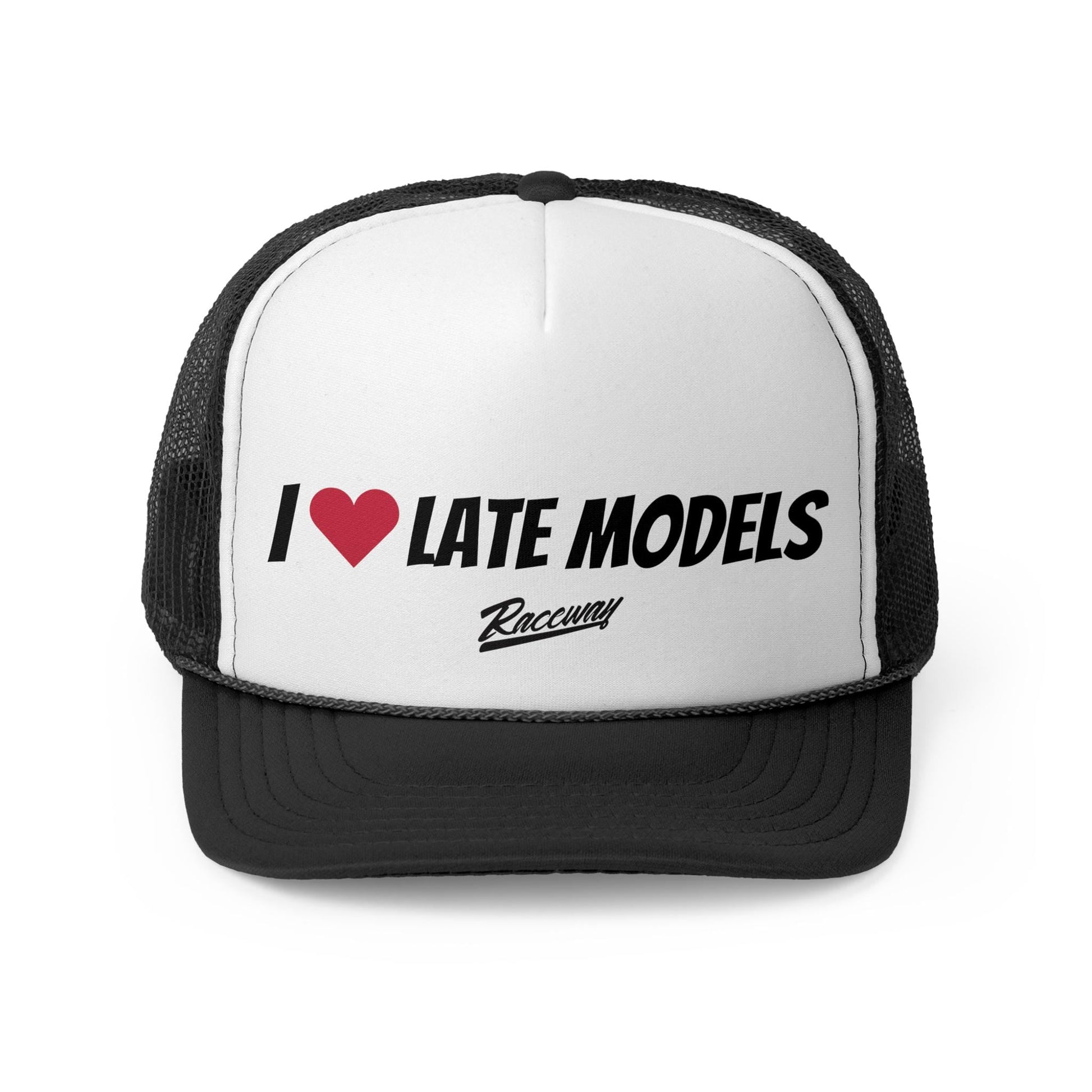 Raceway Hats 5-Panel Foam I Love Late Models Trucker Hat