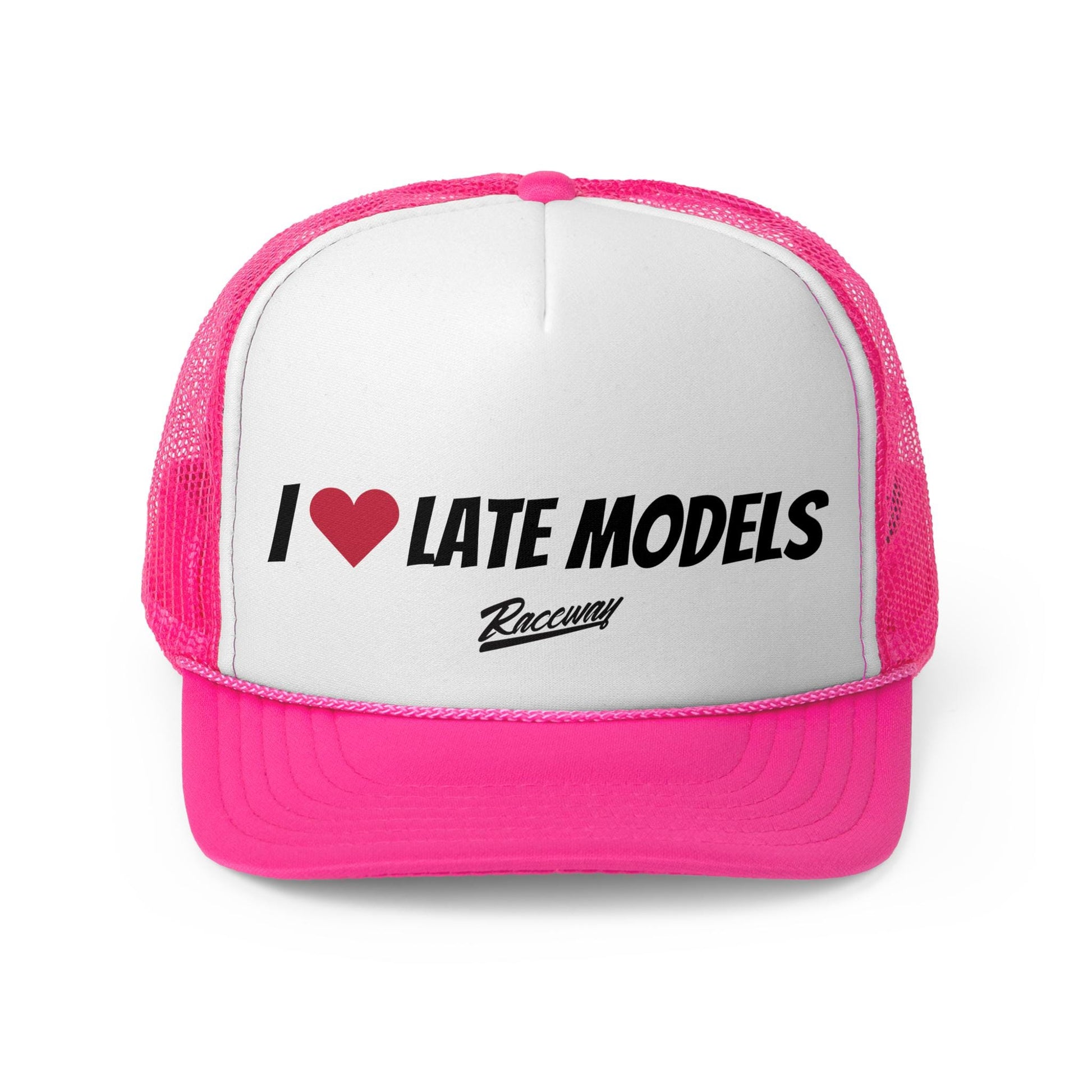 Raceway Hats 5-Panel Foam I Love Late Models Trucker Hat