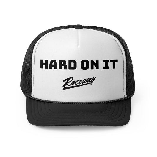 Raceway Hats 5-Panel Foam Hard On It Trucker Hat