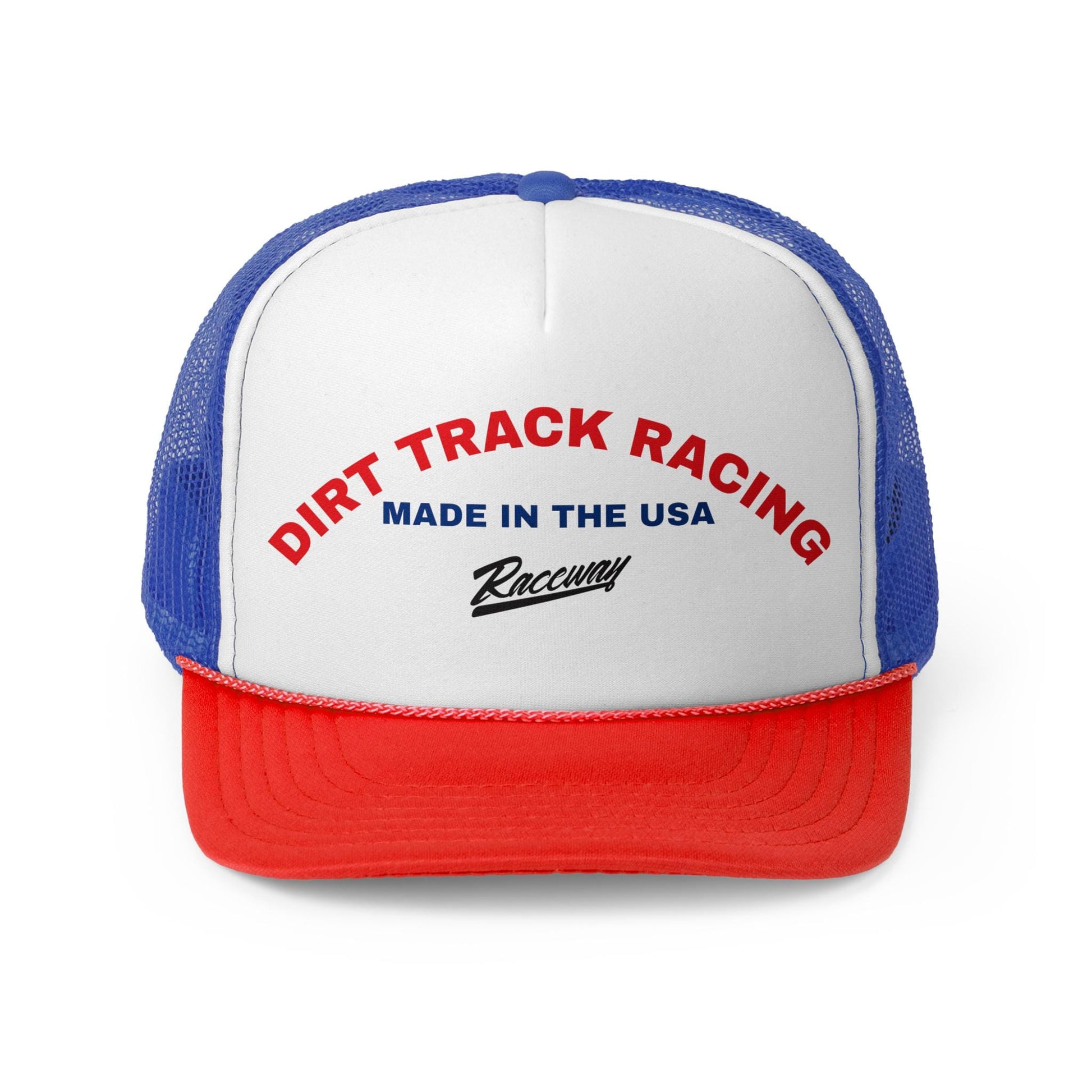 Raceway Hats 5-Panel Form Trucker Dirt Track Racing Made in the USA Hat