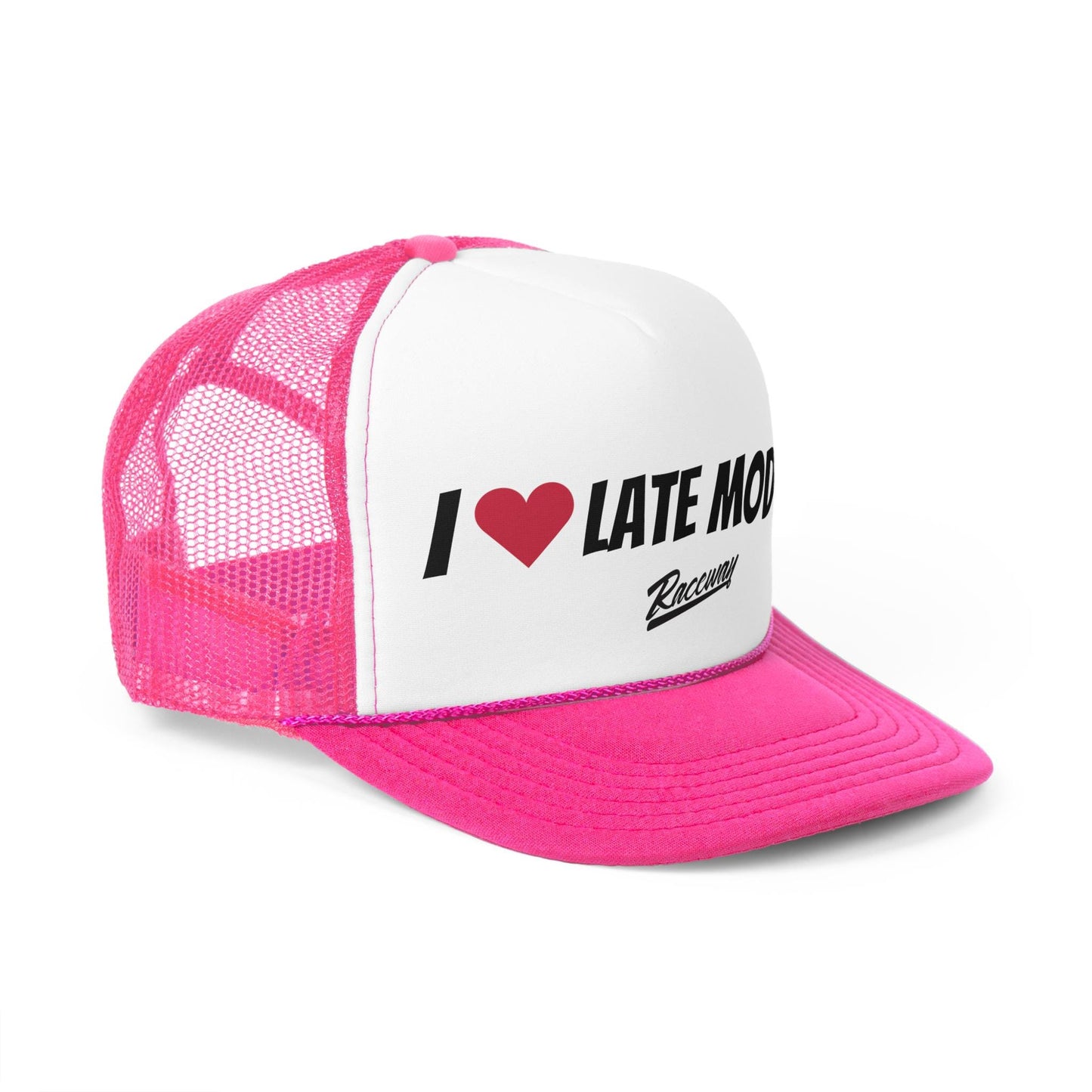 Raceway Hats 5-Panel Foam I Love Late Models Trucker Hat