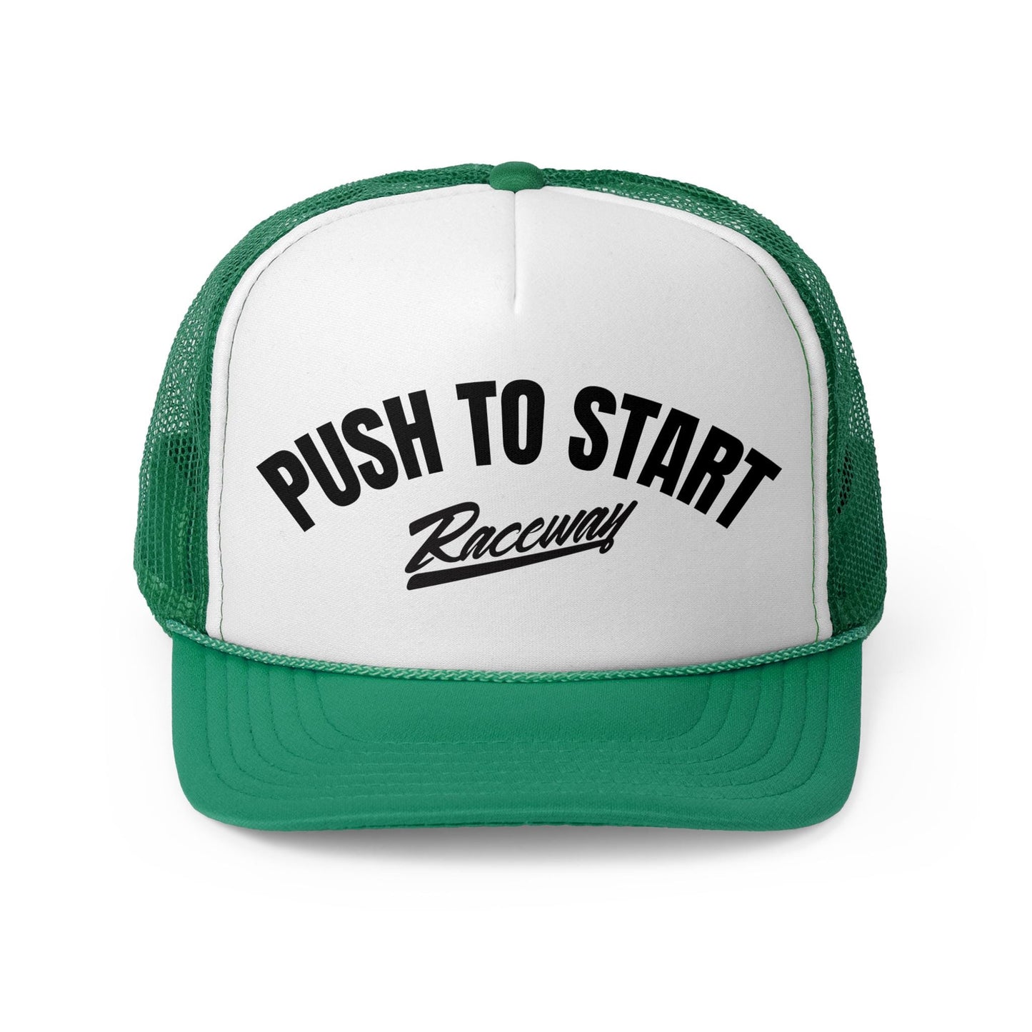 Raceway Hats 5-Panel Push To Start Foam Trucker Hat