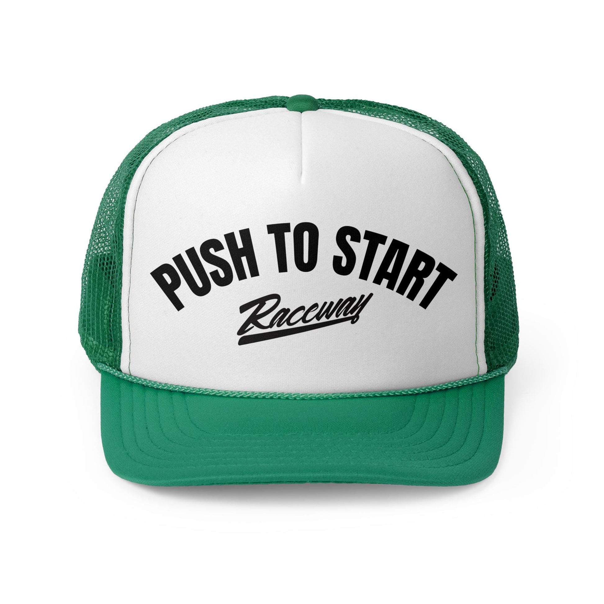 Raceway Hats 5-Panel Push To Start Foam Trucker Hat