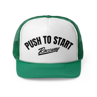 Raceway Hats 5-Panel Push To Start Foam Trucker Hat