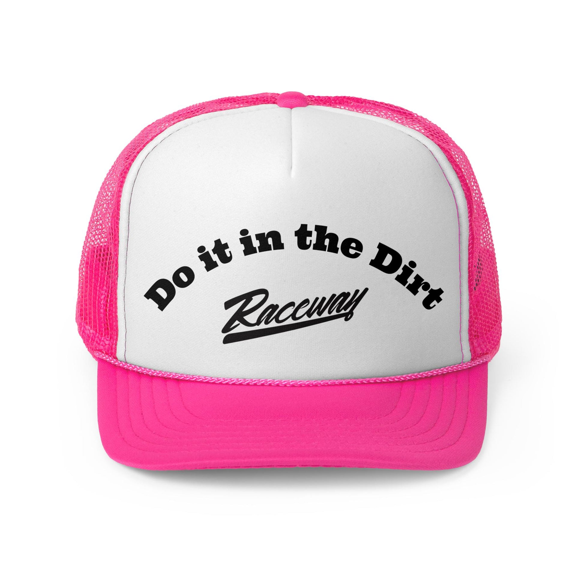 Raceway Hats 5-Panel Foam Do it in the Dirt Trucker Hat